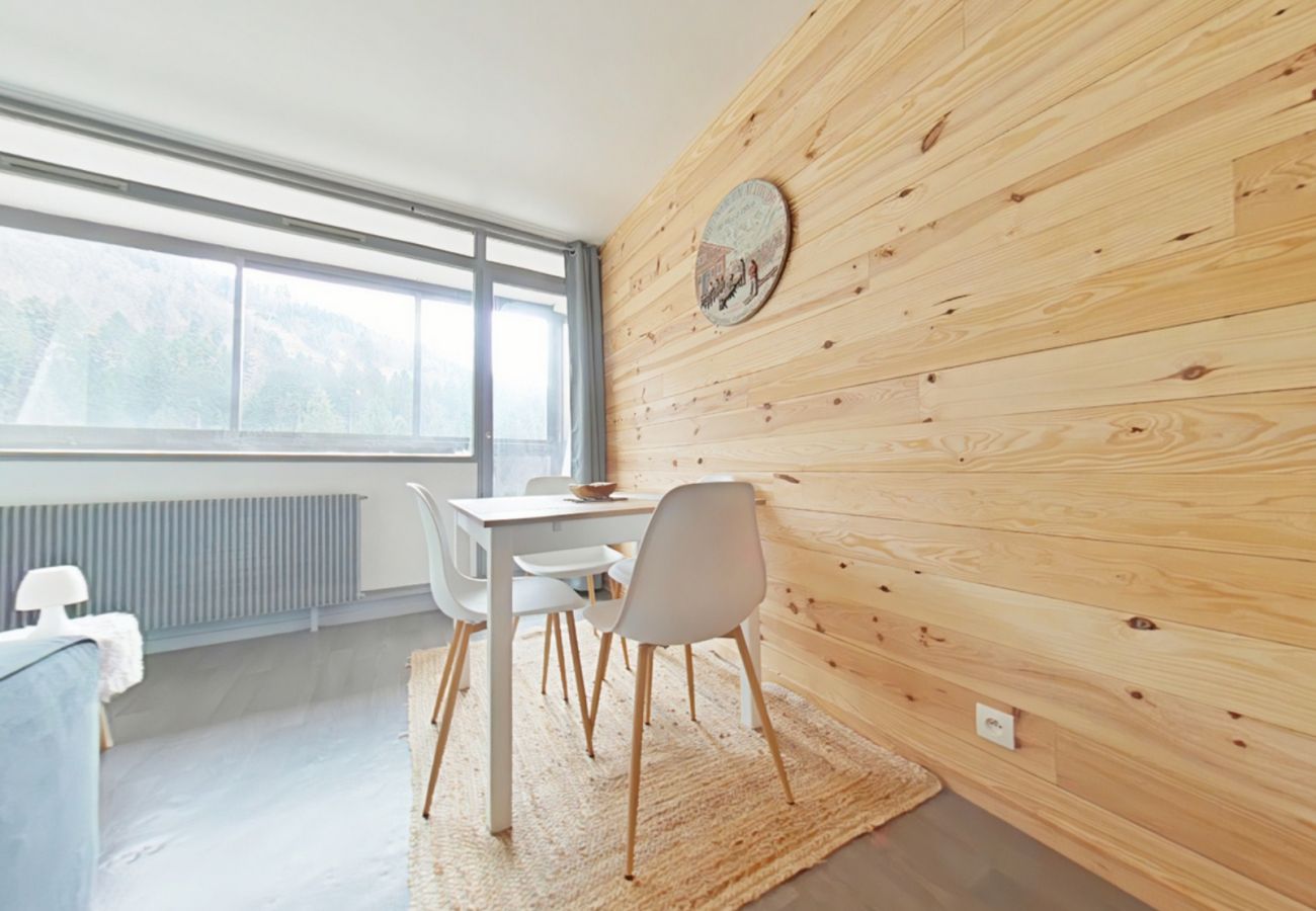 Studio à La Bresse - Le 307, Vue piste la Bresse Hohneck