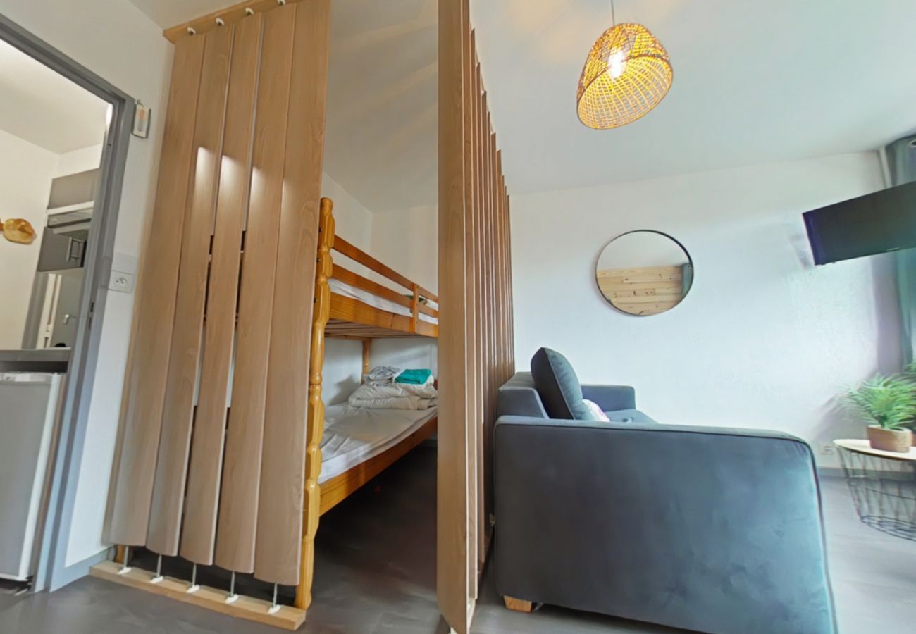 Studio à La Bresse - Le 307, Vue piste la Bresse Hohneck