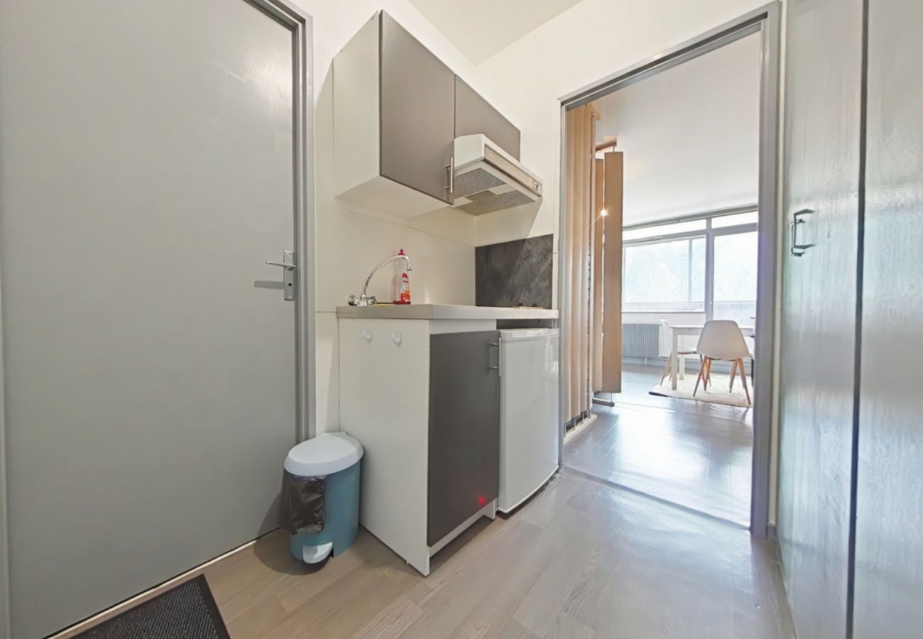 Studio à La Bresse - Le 307, Vue piste la Bresse Hohneck